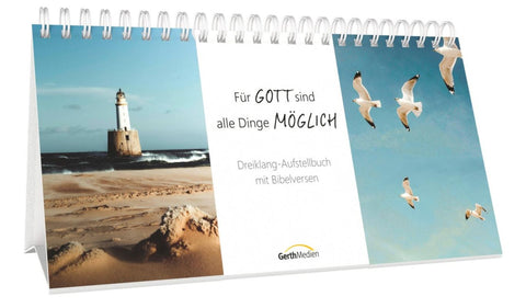 Für Gott sind alle Dinge möglich – Dreiklang-Aufstellbuch