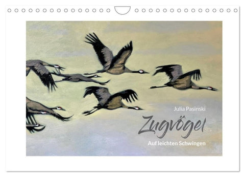 Auf leichten Schwingen - Zugvögel (Wandkalender 2027 DIN A4 quer), CALVENDO Monatskalender