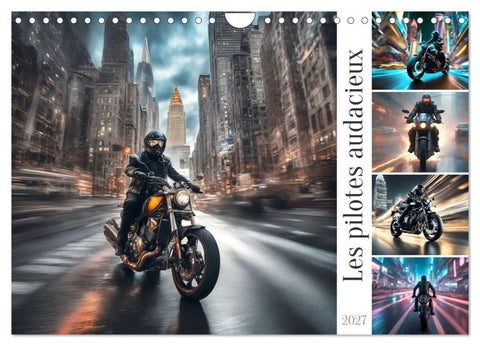 Les pilotes audacieux (Calendrier mural 2027 DIN A4 vertical), CALVENDO calendrier mensuel