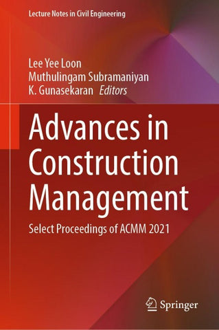 Advances in Construction Management