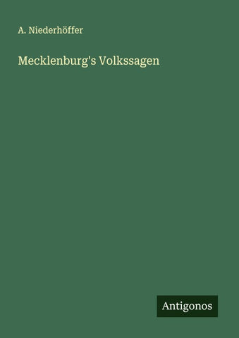 Mecklenburg's Volkssagen