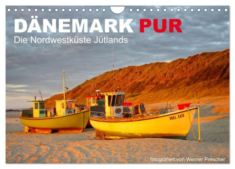 Dänemark Pur (Wandkalender 2027 DIN A4 quer), CALVENDO Monatskalender