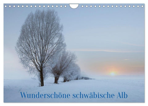 Wunderschöne schwäbische Alb (Wandkalender 2027 DIN A4 quer), CALVENDO Monatskalender