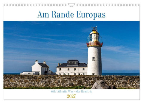 Am Rande Europas - Wild Atlantic Way - der Roadtrip (Wandkalender 2027 DIN A3 quer), CALVENDO Monatskalender