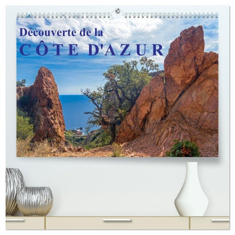 Découverte de la Côte d'Azur (Calendrier mural haut de gamme 2027 DIN A2 vertical), CALVENDO calendrier mensuel