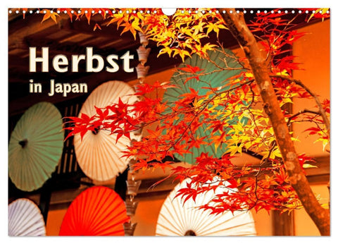 Herbst in Japan (Wandkalender 2026 DIN A3 quer), CALVENDO Monatskalender