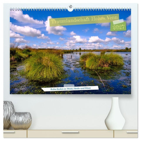 Traumlandschaft Hohes Venn (hochwertiger Premium Wandkalender 2027 DIN A2 quer), Kunstdruck in Hochglanz