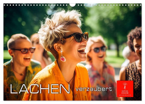 Lachen verzaubert (Wandkalender 2027 DIN A3 quer), CALVENDO Monatskalender