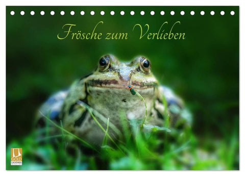 Frösche zum Verlieben (Tischkalender 2027 DIN A5 quer), CALVENDO Monatskalender