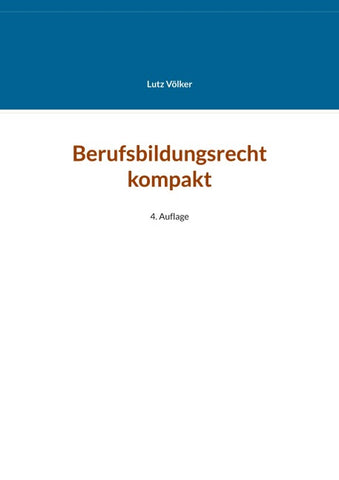 Berufsbildungsrecht kompakt