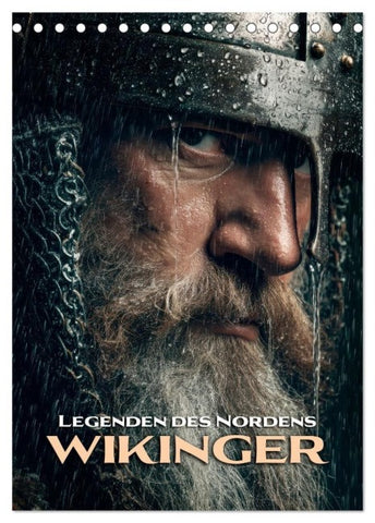 Wikinger - Legenden des Nordens (Tischkalender 2027 DIN A5 hoch), CALVENDO Monatskalender
