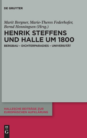 Henrik Steffens und Halle um 1800