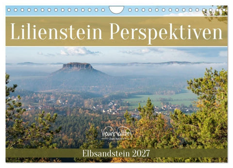 Lilienstein Perspektiven - Elbsandstein (Wandkalender 2027 DIN A4 quer), CALVENDO Monatskalender