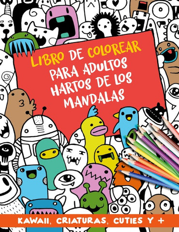 Libro de colorear para adultos hartos de los mandalas