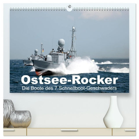 Ostsee-Rocker (hochwertiger Premium Wandkalender 2026 DIN A2 quer), Kunstdruck in Hochglanz