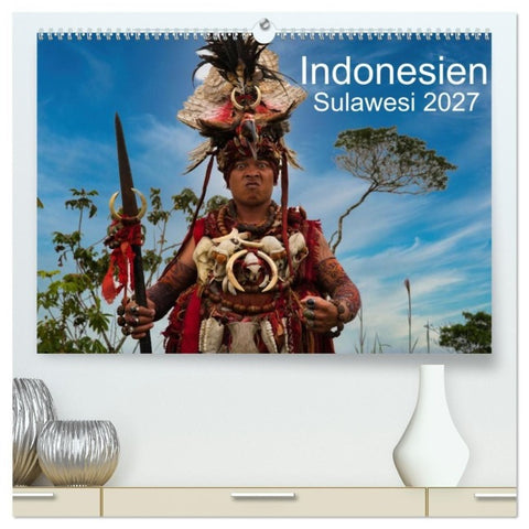 Sulawesi 2027 (hochwertiger Premium Wandkalender 2027 DIN A2 quer), Kunstdruck in Hochglanz