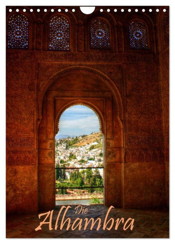 Die Alhambra (Wandkalender 2027 DIN A4 hoch), CALVENDO Monatskalender