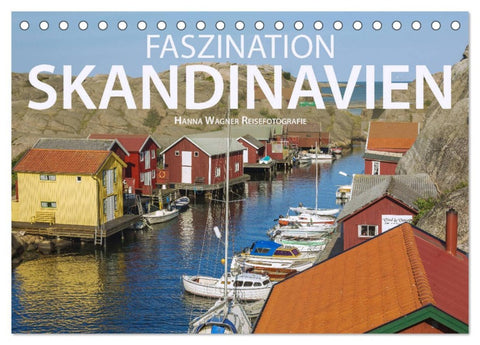 Faszination Skandinavien (Tischkalender 2026 DIN A5 quer), CALVENDO Monatskalender