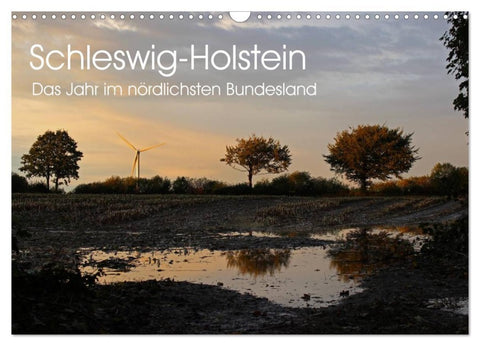 Schleswig-Holstein (Wandkalender 2026 DIN A3 quer), CALVENDO Monatskalender