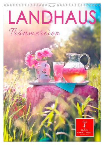 Landhaus Träumereien (Wandkalender 2027 DIN A3 hoch), CALVENDO Monatskalender