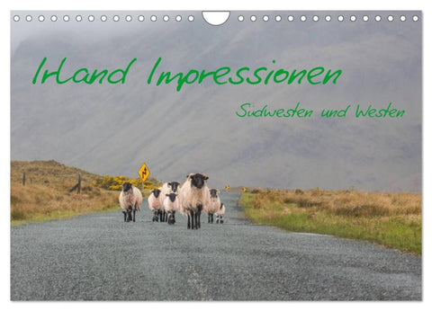 Irland Impressionen Südwesten und Westen (Wandkalender 2026 DIN A4 quer), CALVENDO Monatskalender
