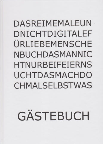 Gästebuch