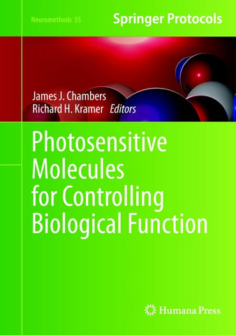 Photosensitive Molecules for Controlling Biological Function