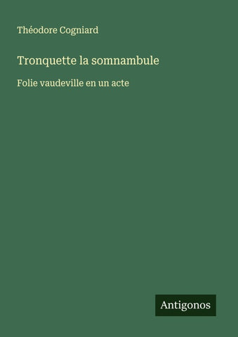 Tronquette la somnambule