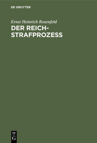 Der Reich-Strafprozeß