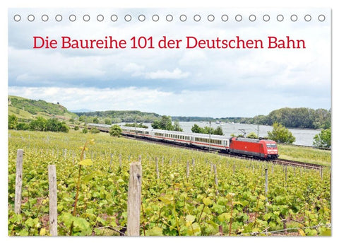Die Baureihe 101 der Deutschen Bahn (Tischkalender 2027 DIN A5 quer), CALVENDO Monatskalender