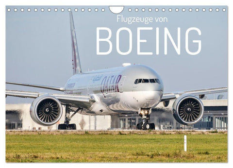 Flugzeuge von Boeing (Wandkalender 2027 DIN A4 quer), CALVENDO Monatskalender