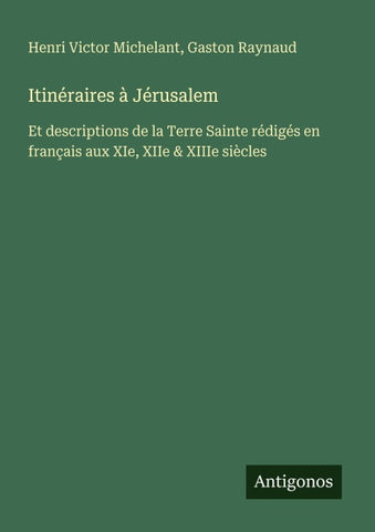 Itinéraires à Jérusalem