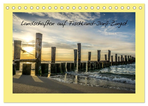 Landschaften auf Fischland-Darß-Zingst (Tischkalender 2026 DIN A5 quer), CALVENDO Monatskalender