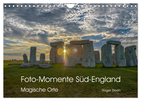Foto-Momente Süd-England - Magische Orte (Wandkalender 2027 DIN A4 quer), CALVENDO Monatskalender
