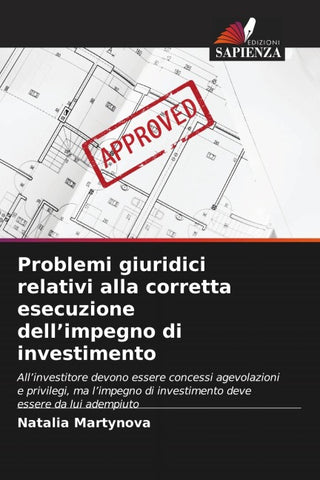 Problemi giuridici relativi alla corretta esecuzione dell'impegno di investimento