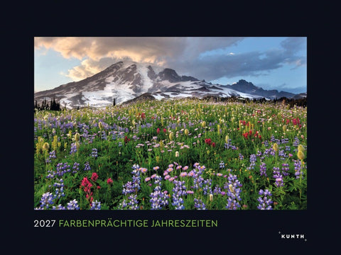 Farbenprächtige Jahreszeiten - KUNTH Wandkalender 2027