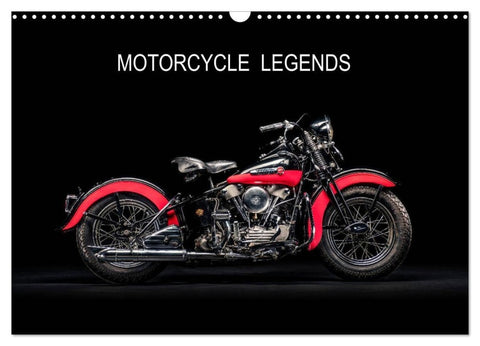 Motorcycle Legends (Wall Calendar 2027 DIN A3 landscape), CALVENDO 12 Month Wall Calendar