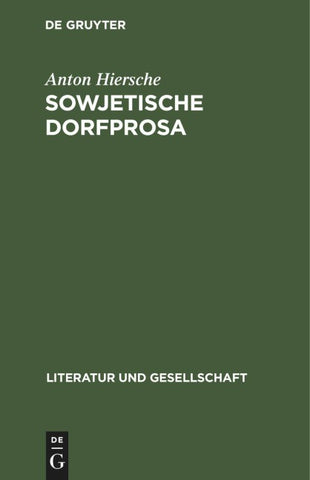 Sowjetische Dorfprosa