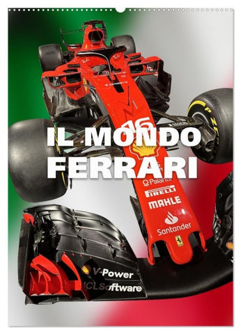 Il Mondo Ferrari (Wandkalender 2027 DIN A2 hoch), CALVENDO Monatskalender
