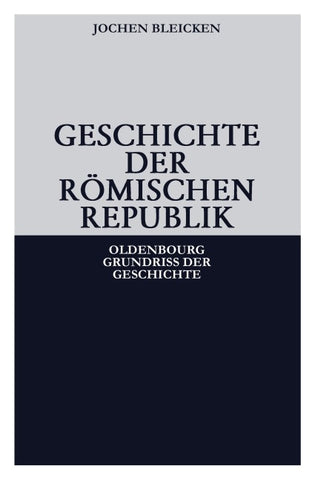 Geschichte der Römischen Republik