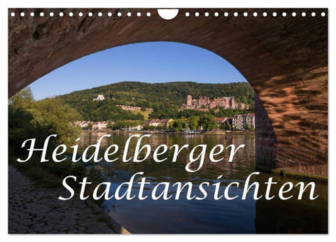 Heidelberger Stadtansichten (Wandkalender 2027 DIN A4 quer), CALVENDO Monatskalender