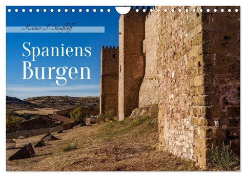 Spaniens Burgen (Wandkalender 2027 DIN A4 quer), CALVENDO Monatskalender