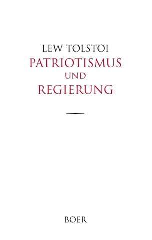 Patriotismus und Regierung