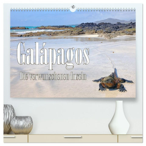 Galápagos - Die verwunschenen Inseln (hochwertiger Premium Wandkalender 2027 DIN A2 quer), Kunstdruck in Hochglanz