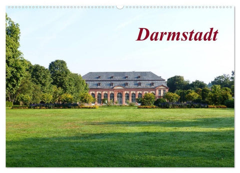 Darmstadt (Wandkalender 2027 DIN A2 quer), CALVENDO Monatskalender