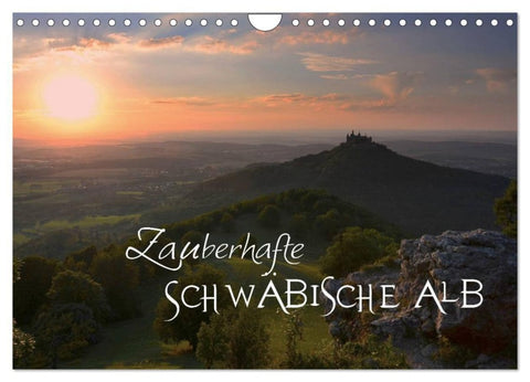Zauberhafte Schwäbische Alb (Wandkalender 2027 DIN A4 quer), CALVENDO Monatskalender