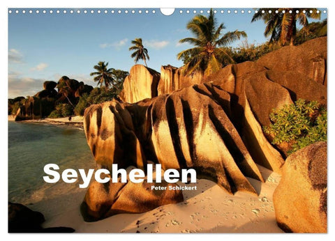 Seychellen (Wandkalender 2027 DIN A3 quer), CALVENDO Monatskalender