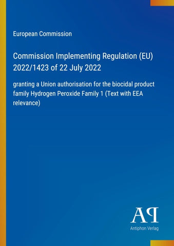Commission Implementing Regulation (EU) 2022/1423 of 22 July 2022