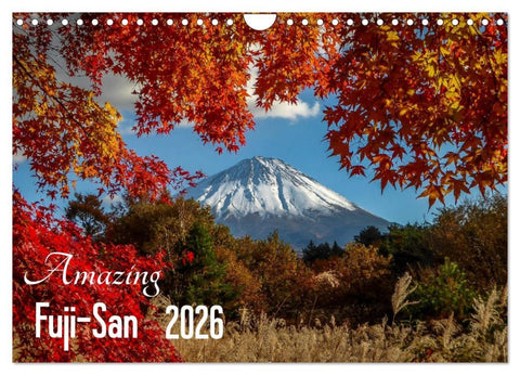 Amazing Fuji-San (Wall Calendar 2026 DIN A4 landscape), CALVENDO 12 Month Wall Calendar