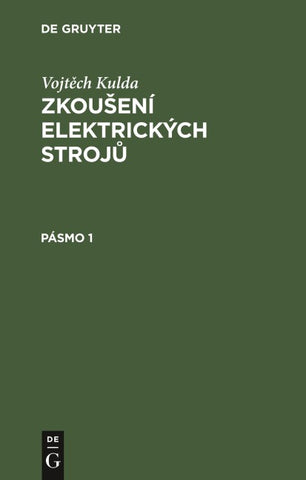 Zkoušení elektrických strojů. Pásmo 1